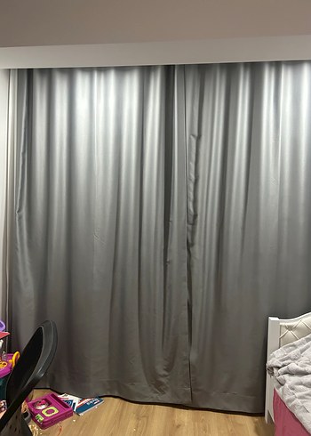 Blackout açık gri perde - Görsel 9