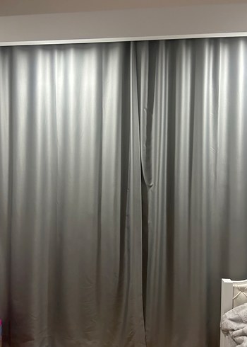 Blackout açık gri perde - Görsel 5