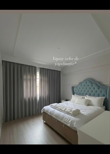 Blackout açık gri perde - Görsel 3