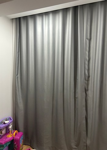 Blackout açık gri perde - Görsel 10