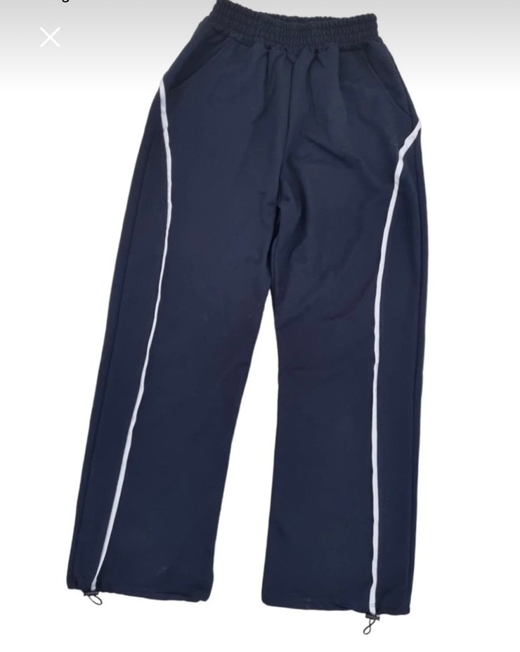 Kadın Paraşüt Pantolon Lacivert - Görsel 2