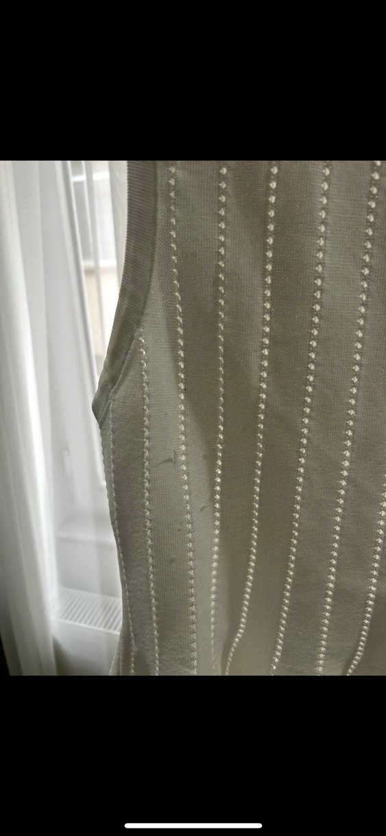 Beyaz Kolsuz Peplum Bluz - Görsel 4