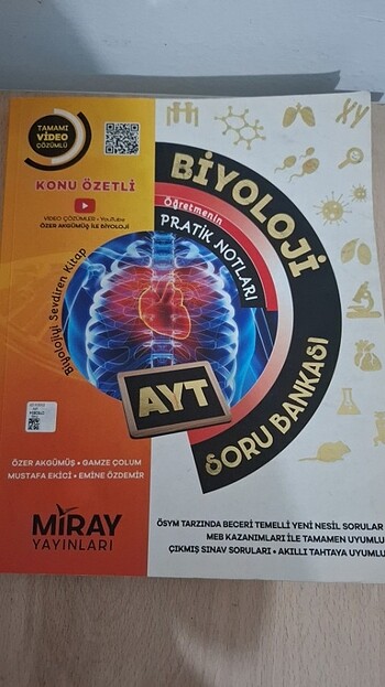 Miray ayt biyoloji soru bankası