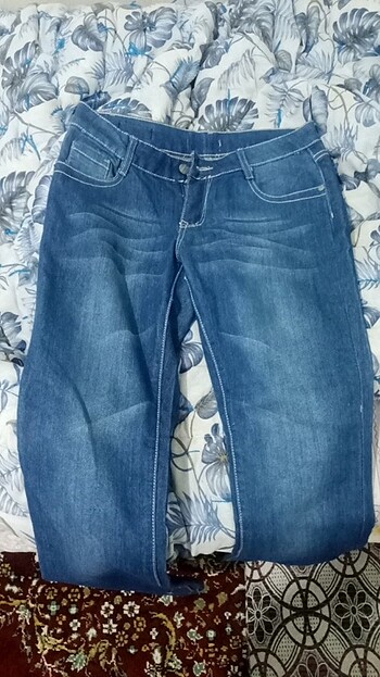 Mavi Jean bol paça kot pantolon
