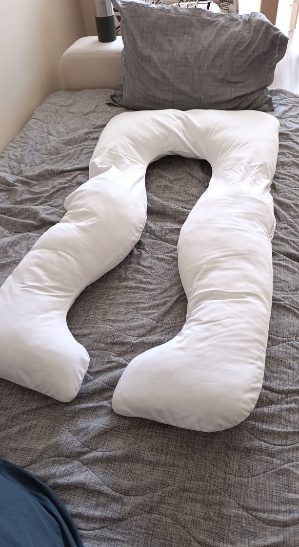 Beyaz Hamile ve Emzirme Yastığı - Görsel 2