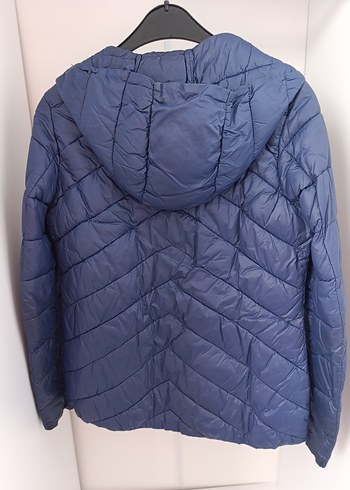 Fermuarlı Lacivert Kadın Mont - Görsel 2