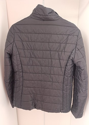 Siyah Fermuarlı Kadın Mont - Görsel 2