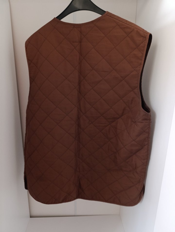 Kahverengi Kapitone Yelek - Görsel 2