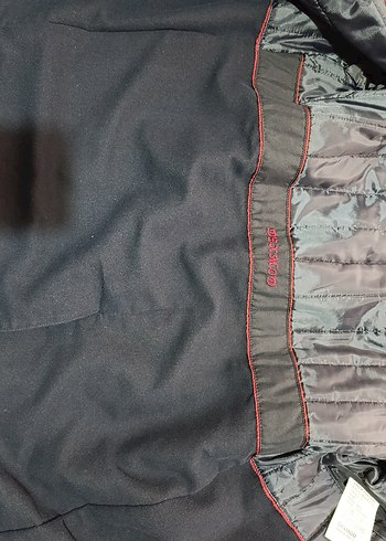 Düğmeli Lacivert Süet Midi Erkek Kaban - Görsel 3