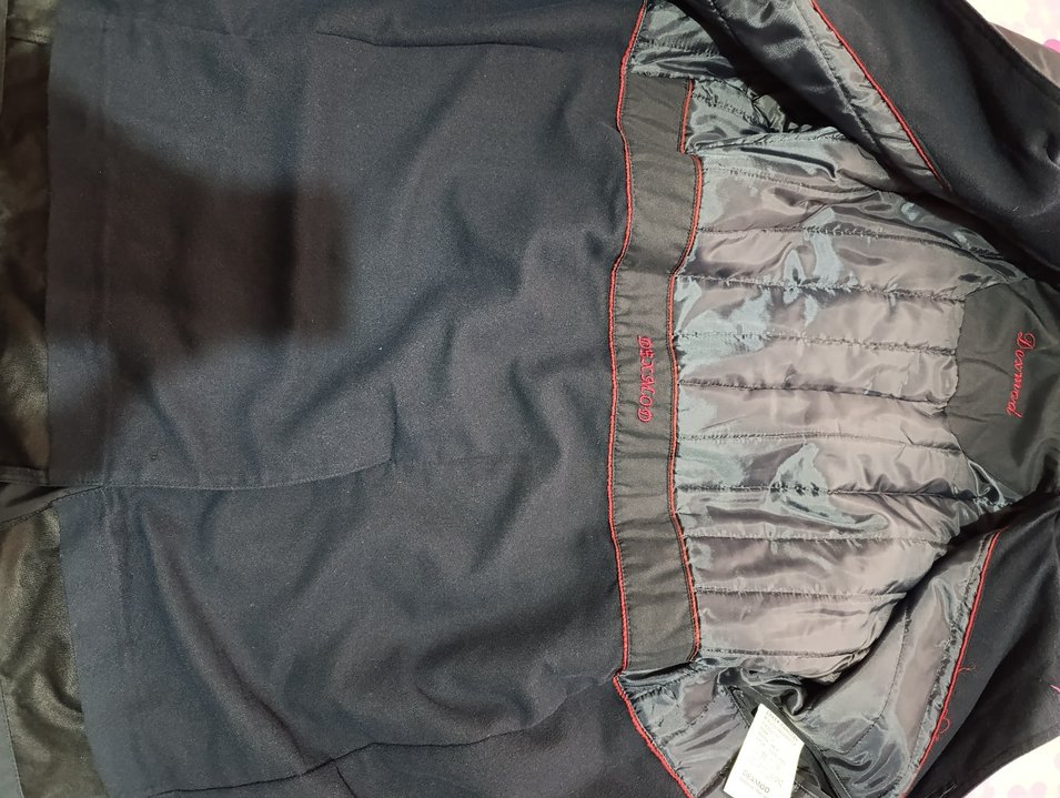 Düğmeli Lacivert Süet Midi Erkek Kaban - Görsel 3