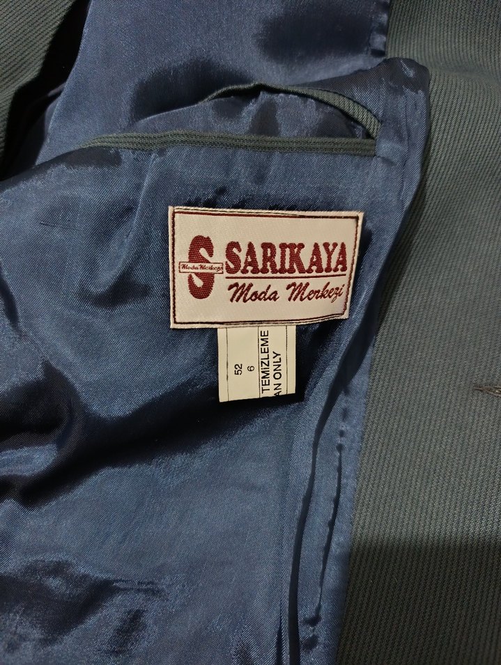 Lacivert Erkek Takım Elbise Ceket - Görsel 3