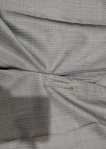 Gri Düğmeli Erkek Takım Elbise - Görsel 3