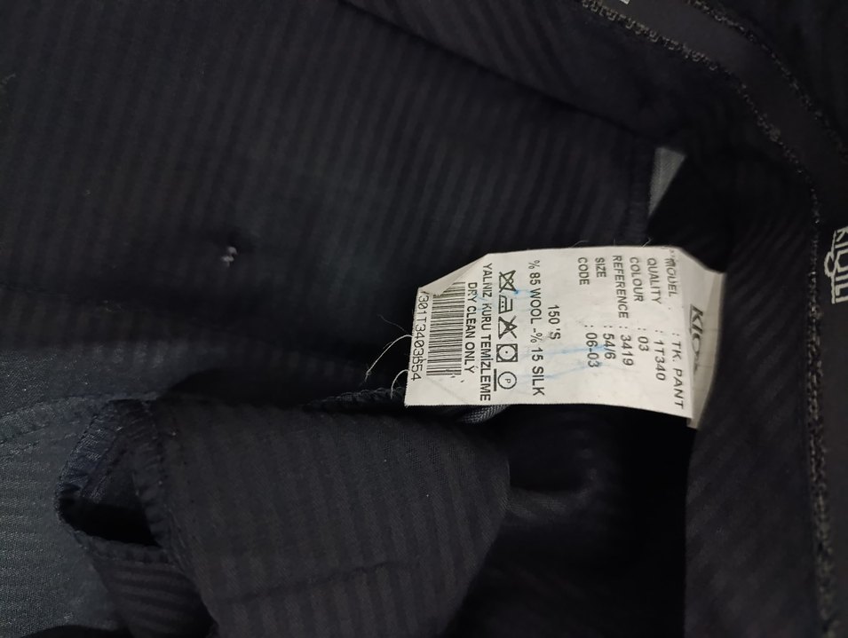 Gri Düğmeli Erkek Takım Elbise - Görsel 4