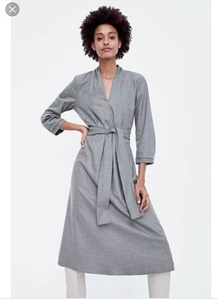 zara midi elbise