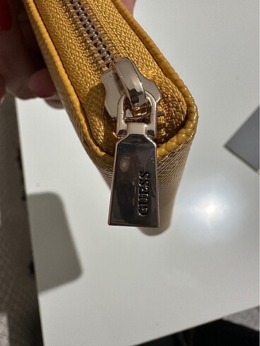 Beden sarı Renk Guess sarı cüzdan