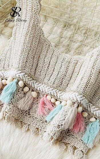 Esprit takım boheme tricot ithal