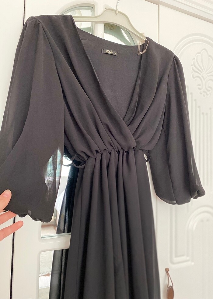 Siyah elbise - Görsel 2