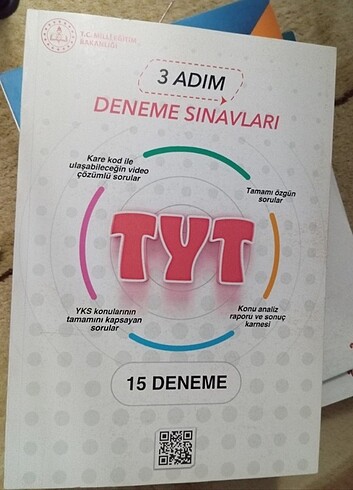 3 adım tyt 15li deneme