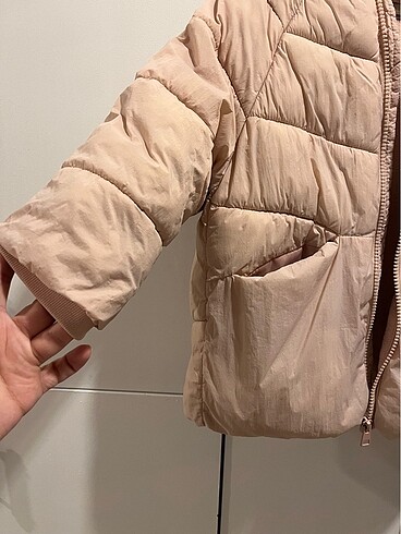 24-36 Ay Beden Zara 3 yaş pudra mont
