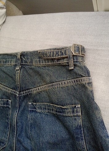 38 Beden lacivert Renk Baggy Jean 