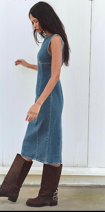 Zara Zara denim elbise