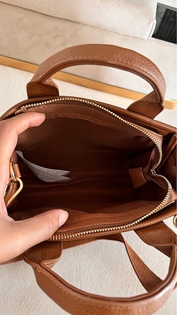 Beden Stradivarius mini tote çanta