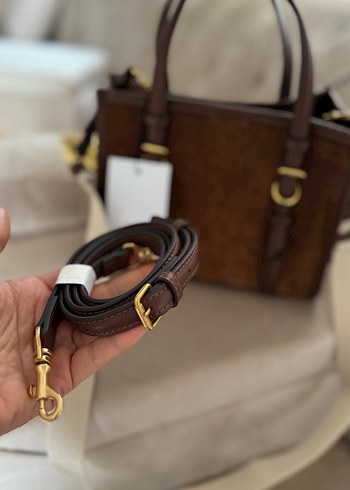 Zara mini tote çanta - Görsel 6