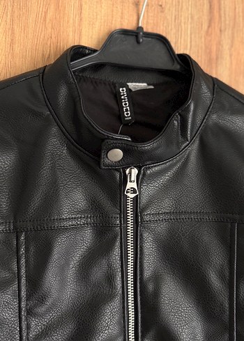 H&M Kadın Deri Biker Ceket - Görsel 2