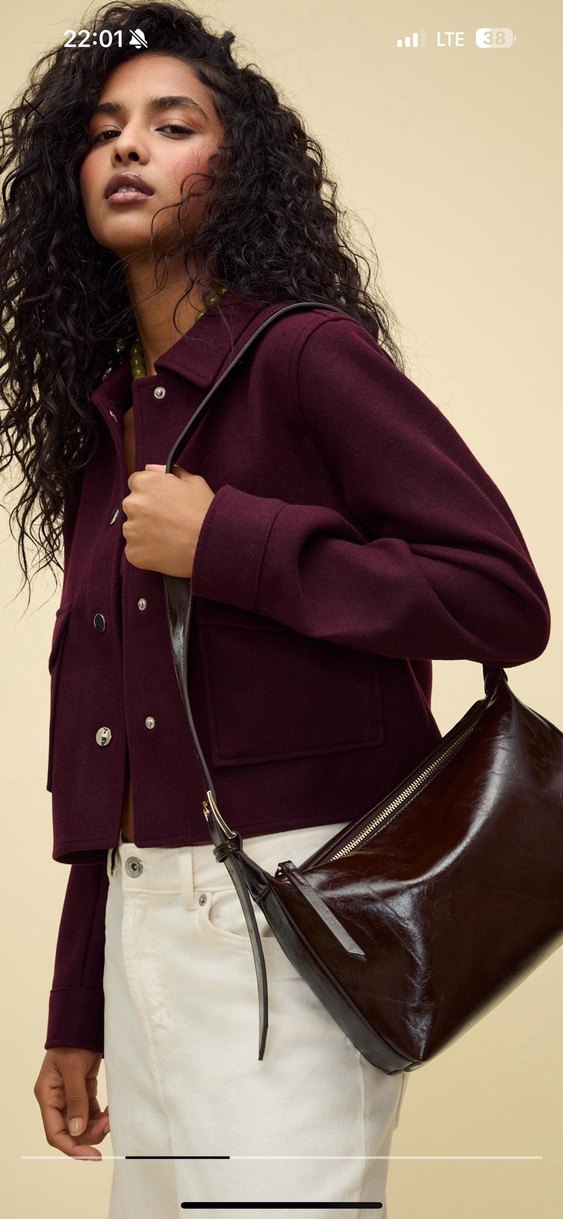 Stradivarius Deri Kadın Çanta - Görsel 2