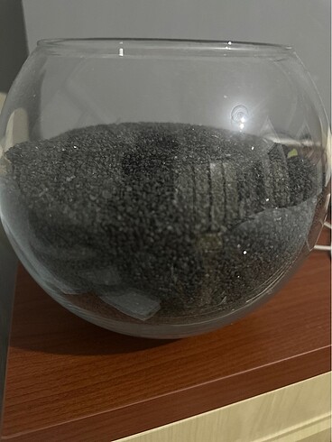 SİYAH AKVARYUM KUMU ORTALAMA 3 kg