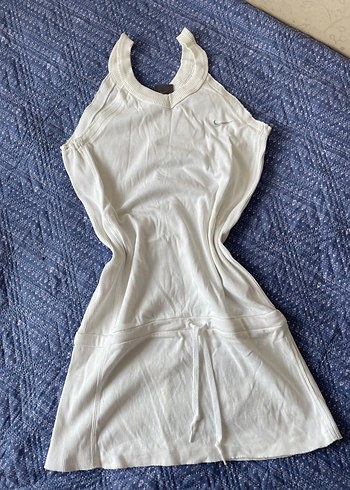 Nike Vintage Nike Beyaz Atlet Elbise Tenis Elbisesi