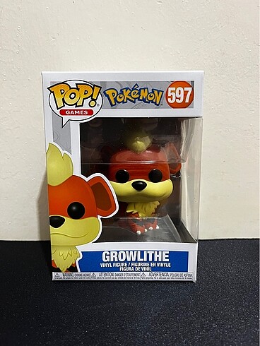 Funko Pop! Pokemon Growlithe #597