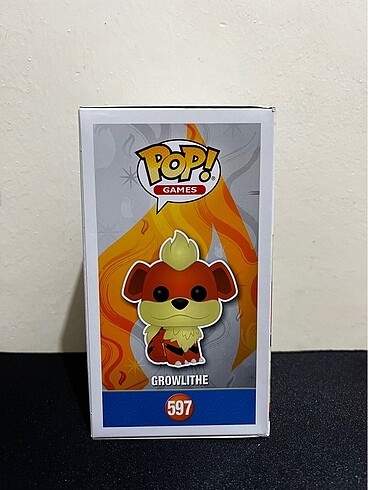  Beden Renk Funko Pop! Pokemon Growlithe #597
