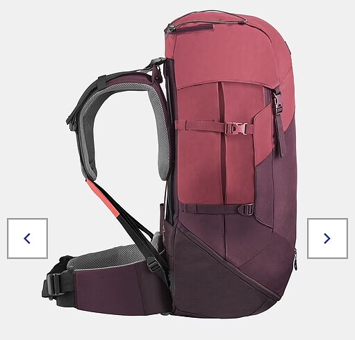 Beden çeşitli Renk Decathlon 50 lt kamp çantası