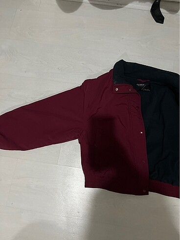 s Beden Pull and bear bordo ceket
