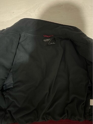 Pull and Bear Pull and bear bordo ceket