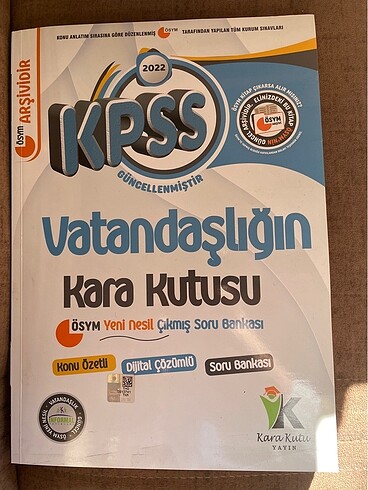 KPSS kitabı