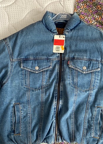 Levis Mavi Denim Ceket