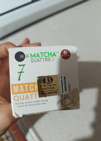 Farmasi Matcha Quattro 7 Bitki Çayı 20'li Paket
