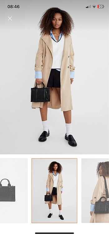 Stradivarius tote çanta