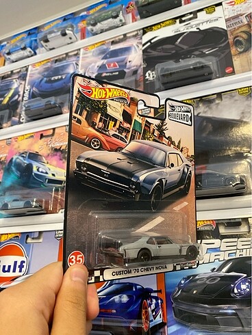  Beden Hot Wheels Premium Boulevard #35 Custom 70 Chevy Nova