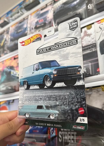 Hot Wheels Hot Wheels Fast Wagons 64 Chevy Nova Panel