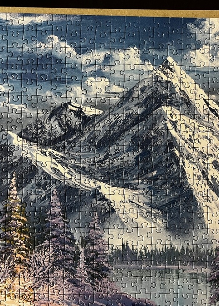 Dağ Manzaralı Puzzle - Görsel 3