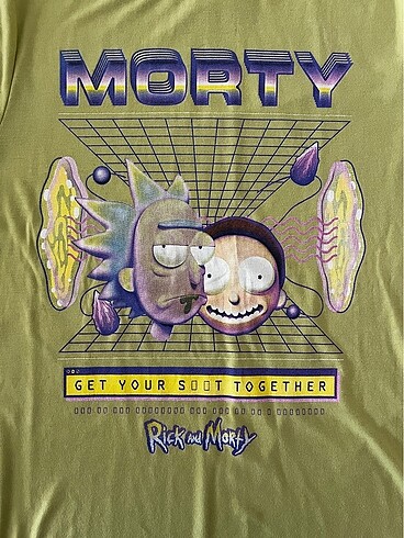 s Beden Rick and Morty T-shirt Koleksiyon