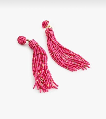 Koton sallanan küpe pembe