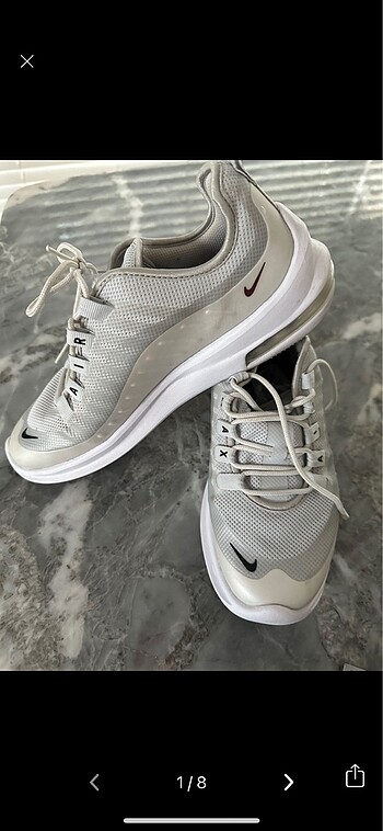 39 Beden beyaz Renk Nike spor ayakkabisi