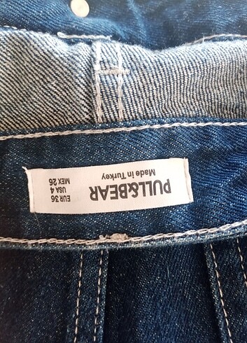 36 Beden lacivert Renk Pull bear pantolon