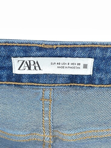 40 Beden mavi Renk Zara Jean / Kot %70 İndirimli.