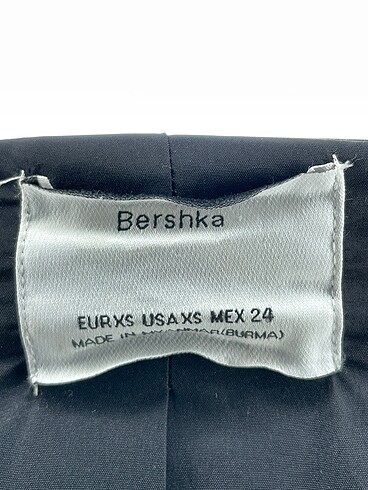 xs Beden gri Renk Bershka Kaban %70 İndirimli.