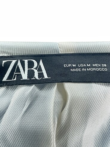 m Beden mavi Renk Zara Blazer %70 İndirimli.